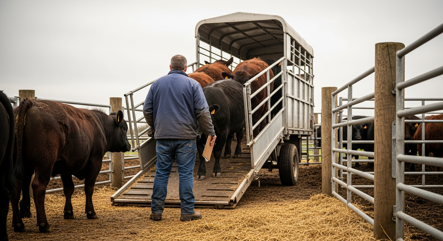 Observing livestock during unloading improves transport welfare outcomes