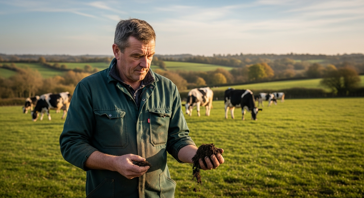 Organic dairy and estate integration examined at Falconhurst, Kent