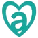 Teal heart icon